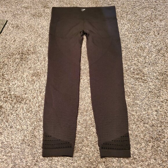 Gymshark Energy Seamless Leggings Black XS - Picture 3 of 3
